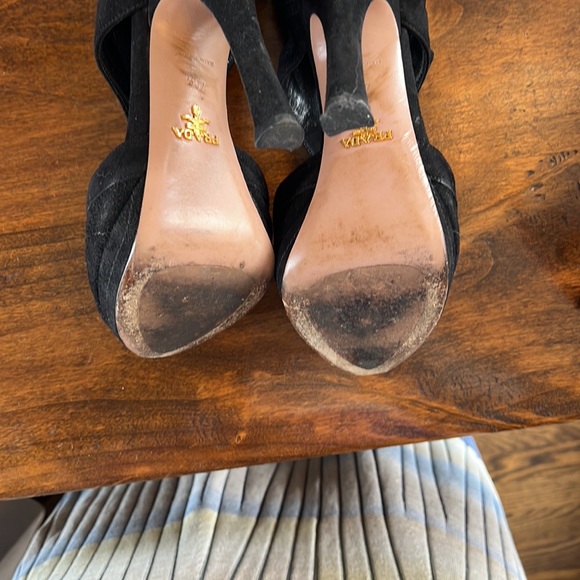 Prada black suede shoes - Picture 5 of 7